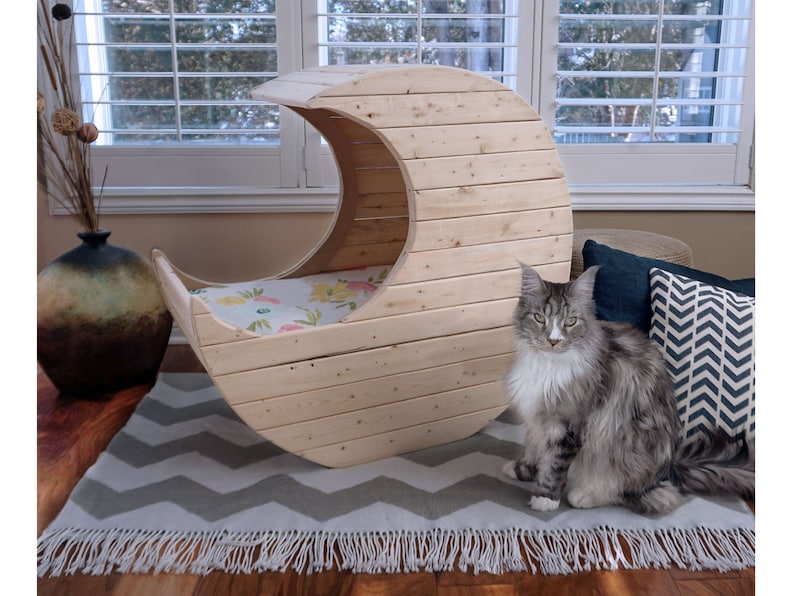 DIY Crescent Moon Pet Bed Etsy