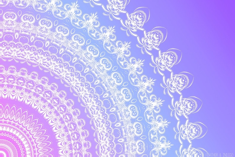 Ombre wall art pink blue purple home decor boho room print Etsy