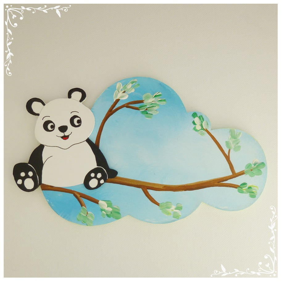 Plaques de Porte Panda