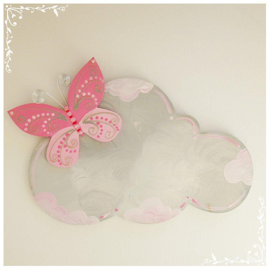 Plaque de Porte Papillon en Bois à Personnaliser