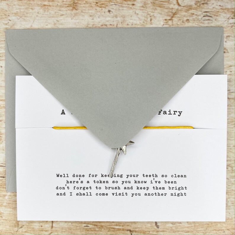 TOOTH FAIRY Wish Bracelet .. great alternative to money with image 7