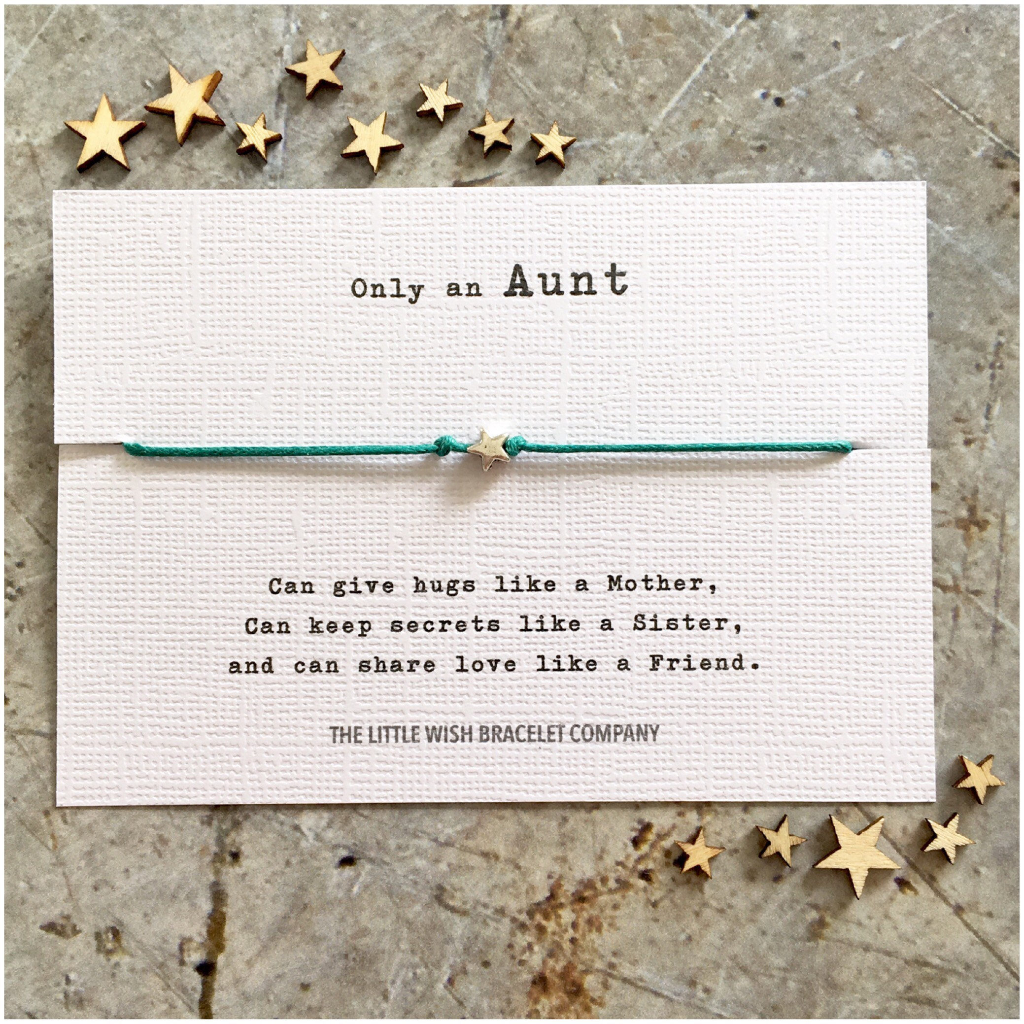 auntie wish bracelet