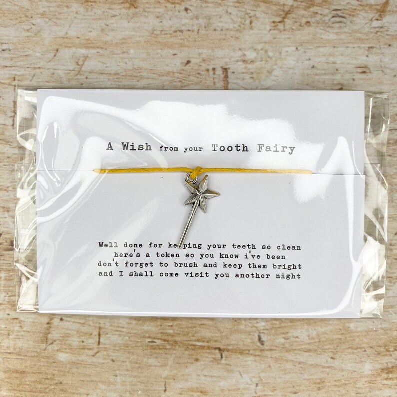 TOOTH FAIRY Wish Bracelet .. great alternative to money with image 6