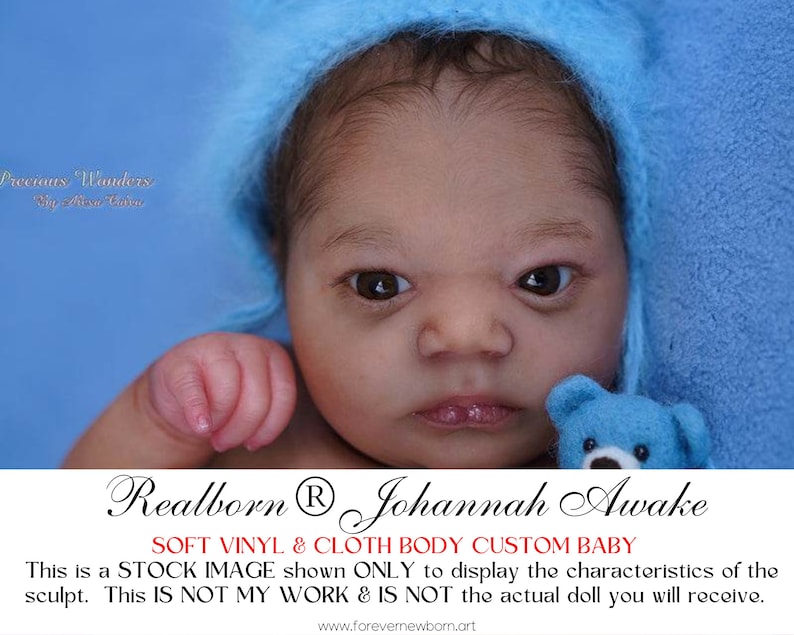 CuStOm ReBoRn Realborn® Johannah Awake 19Full Limbs image 4