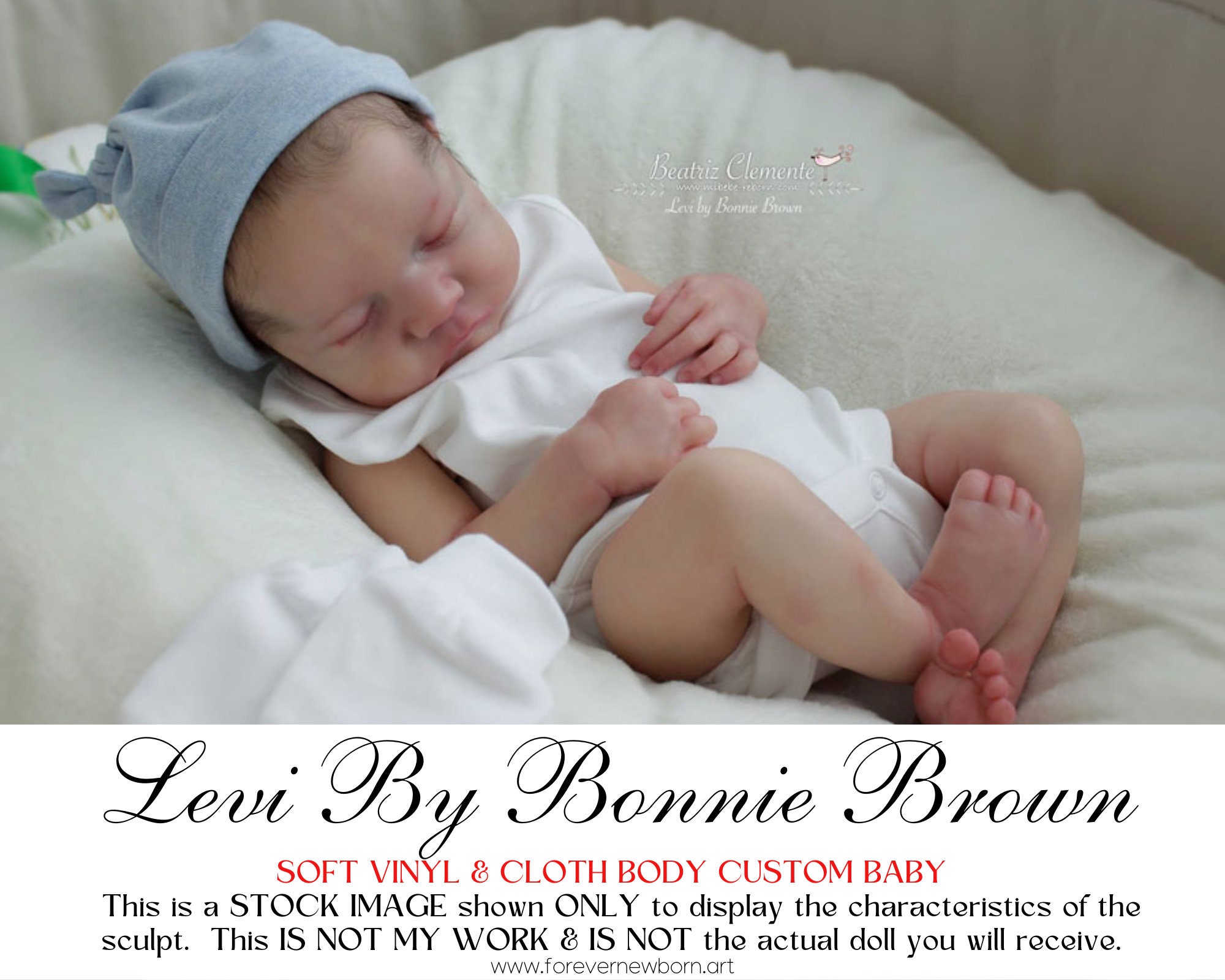 Amazing Hyper-realistic Reborn Custom Doll Levi by Bonnie