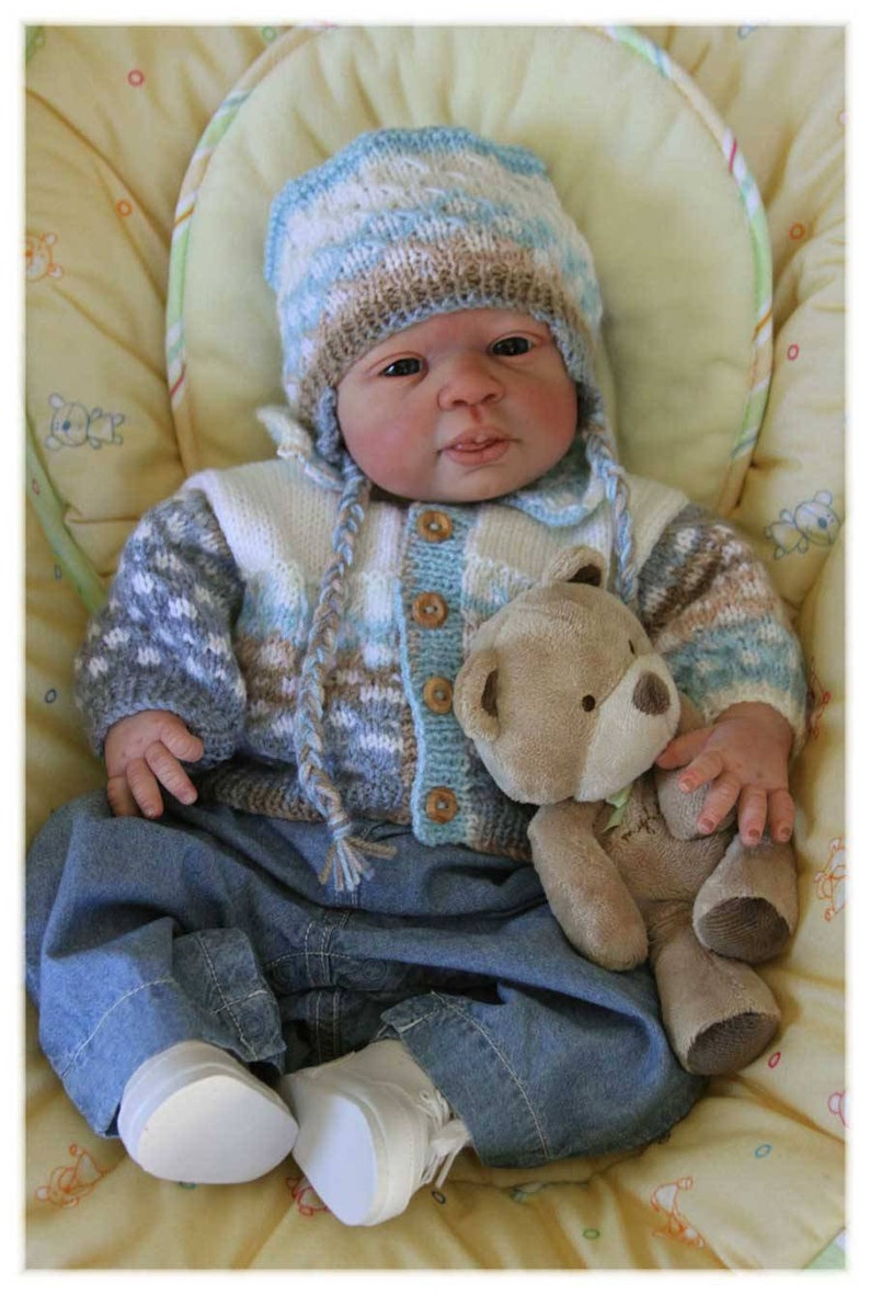 Buy One Get One 25/% Off 34 limbs 19 inches 7-9 lbs Custom Reborn Babies SPECIAL OFFER Merle by Jannie de Lange