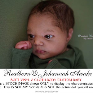 CuStOm ReBoRn Realborn® Johannah Awake 19Full Limbs image 3