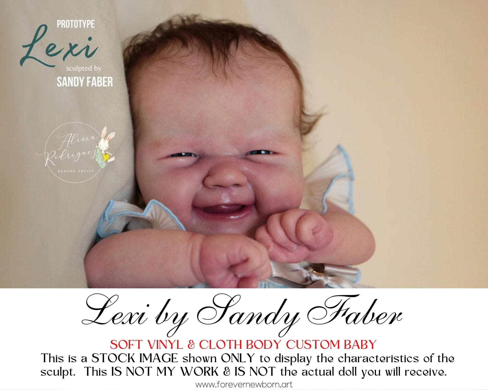 Reborn vivienne sandy faber sale