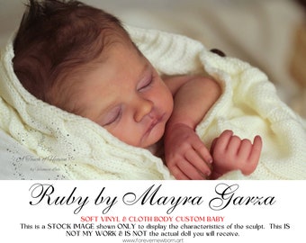 Ultra-Realistic ReBoRn BaBy ~ Ruby by Mayra Garza  **Examples Of My  Work Included (19"+Full Limbs)