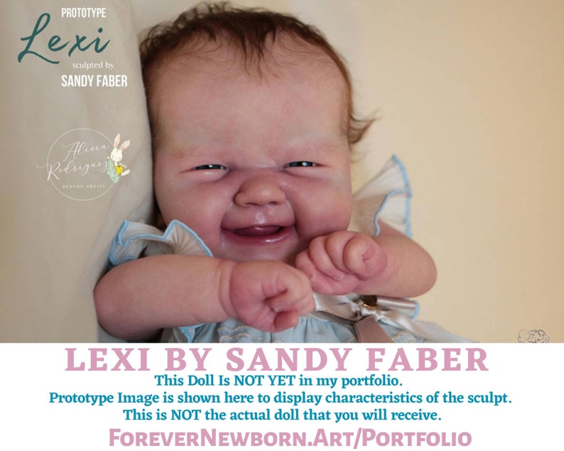 Custom Reborn Baby Lexi by Sandy Faber Reborn Doll Etsy
