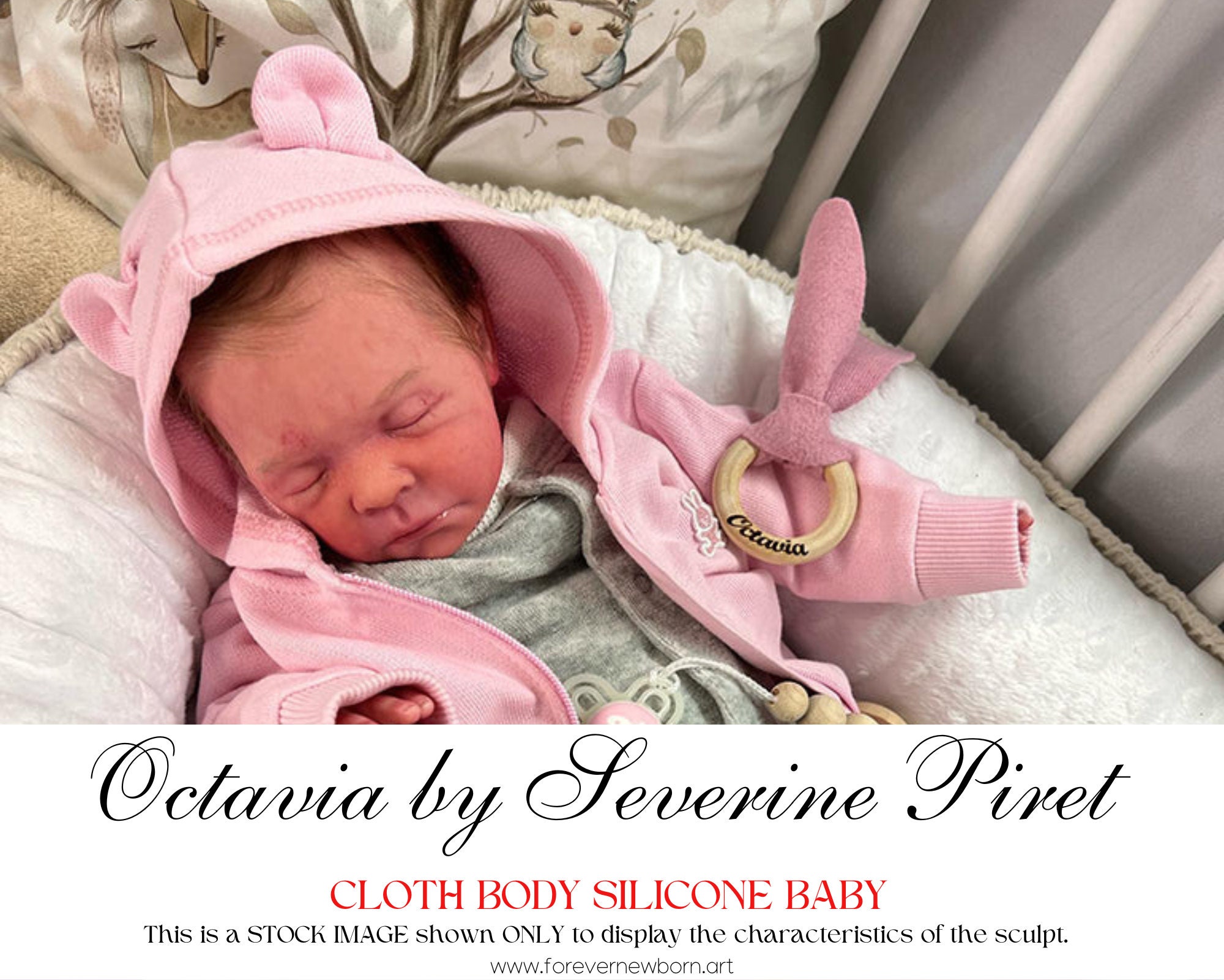 SILICONE Octavia, by Severine Piret (16 Reborn Doll Kit) - Bountiful Baby  (DP Creations LLC)