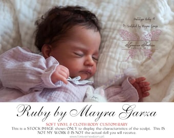 Special Offer ~ Newborn Illusions Reborn Ruby by Mayra Garza  (19"+Full Limbs)