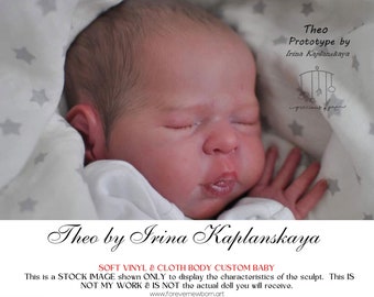 Special Offer ~ Newborn Illusions Reborn Theo by Irina Kaplanskaya  (19"+Full Limbs)