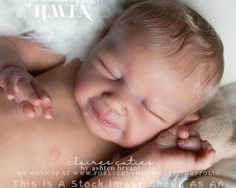 Ultra-Realistic ReBoRn BaBy ~ Haven by Dawn McLeod **Examples Of My  Work Included (20"+Full Limbs)