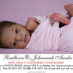 CuStOm ReBoRn Realborn® Johannah Awake 19Full Limbs image 2