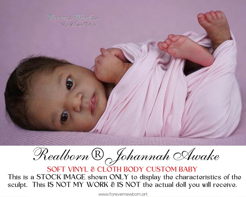 CuStOm ReBoRn Realborn® Johannah Awake 19Full Limbs image 2