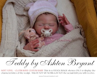 Special Offer ~ Newborn Illusions Reborn Teddy by Ashten Bryant (19"+Full Limbs)