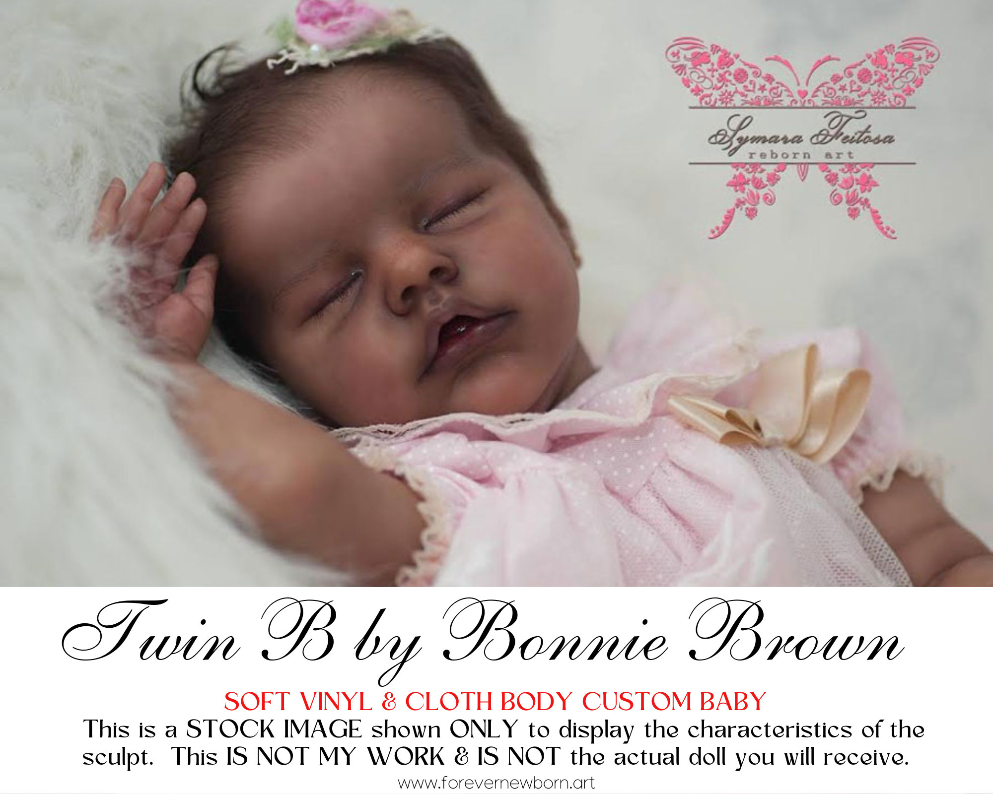 17 Inches Twin A/ B Reborn Baby Doll Kits Reborn Babies Toddler Kit,  Newborn Twins, Reborn Preemie Baby, Lifelike Reborn D