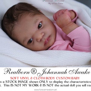 CuStOm ReBoRn Realborn® Johannah Awake 19Full Limbs image 1