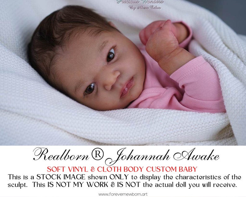 CuStOm ReBoRn Realborn® Johannah Awake 19Full Limbs image 1