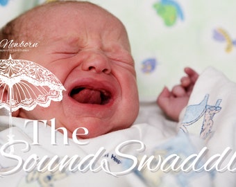 Baby Sound Swaddle Reborn Baby Real Sounds