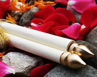 New DIY Gold Scroll Rods set of 50