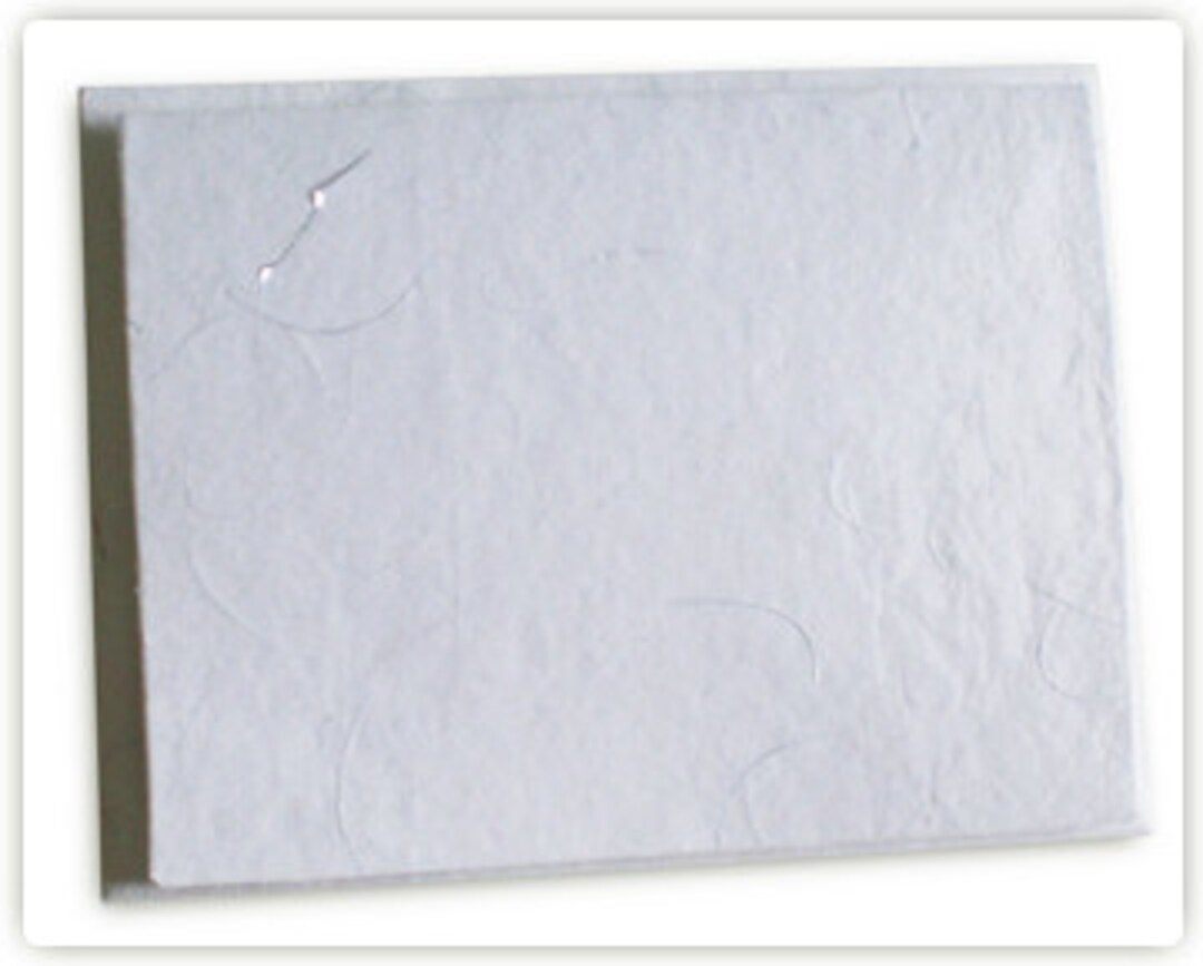 Handmade Paper White With Silver Thread Envelope and Card Set of 50 - Etsy
