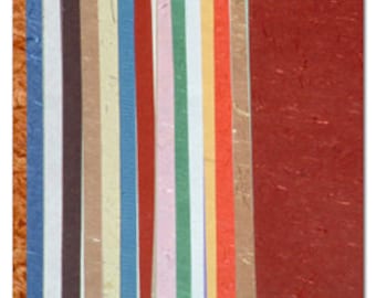 50 handmade decorative paper large Sheets of card weight 180 GSM, 22"x30"