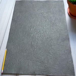 Handmade Black Moonrock Decorative Paper, 180 GSM, 22″x30″