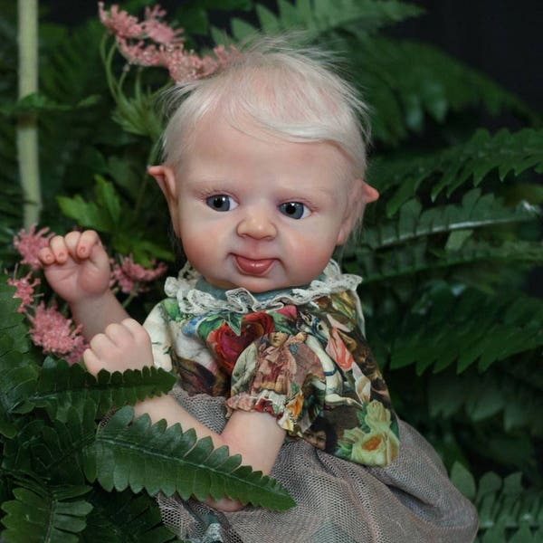 Kit de poupée elfe Puck Reborn par Lenka Polacek Hucinova >>kit uniquement<< >>non peint<<