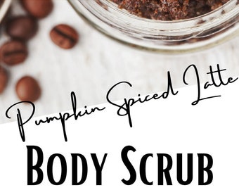 Spiced Pumpkin Latte body scrub