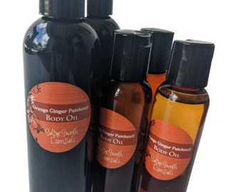 Orange Ginger Patchouli body oil