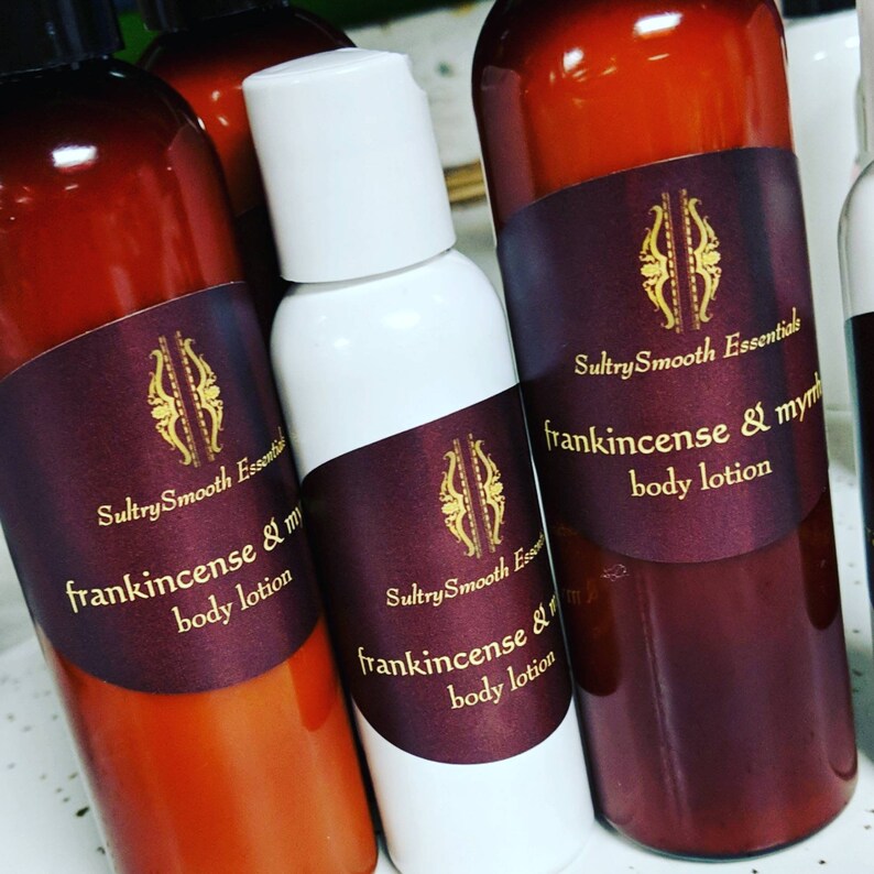 Frankincense & Myrrh Body Lotion Etsy