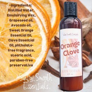 Orange Clove Body Lotion