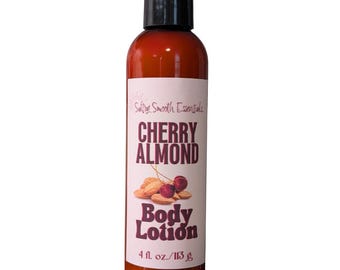 Cherry Almond Body Lotion - with Avocado & Jojoba Oils