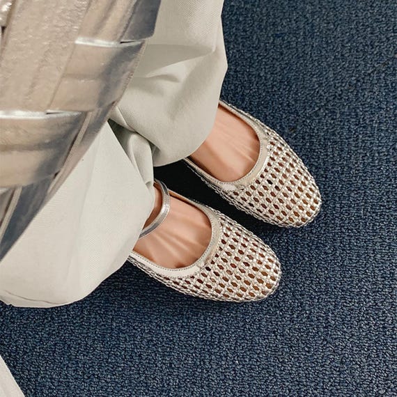 beige flat dress shoes Sophie Flat in Beige main image 1