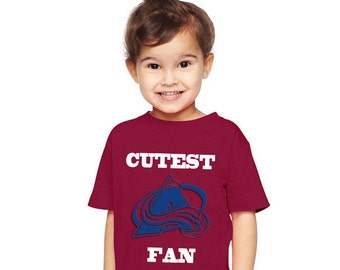 AVALANCHE Cutest Fan toddler t-shirt, makes a perfect gift! Custom AVS t-shirt!