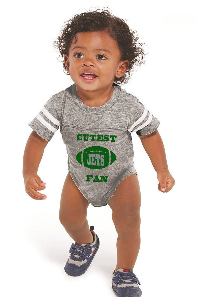 Let's Go Jets Baby Onesie