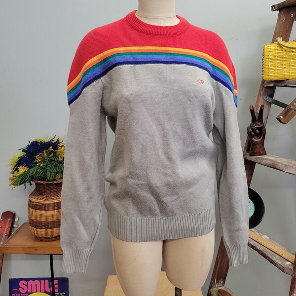 Seaside Rainbow Sweater