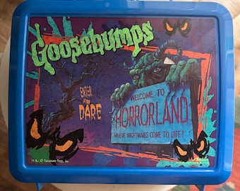 Vintage 1995 Goosebumps Lunchbox & Thermos - New with Tags
