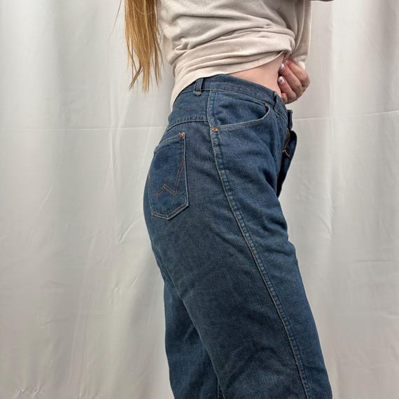Vtg 50s Wrangler Jeans, Sanforized Western Denim - image 4