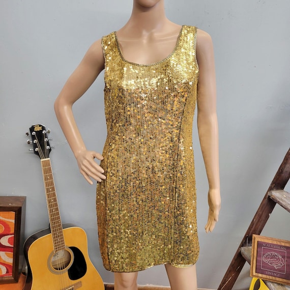 slim fit dress slacks LILLETH GOLD SEQUIN SKIRT – Coco Boutique