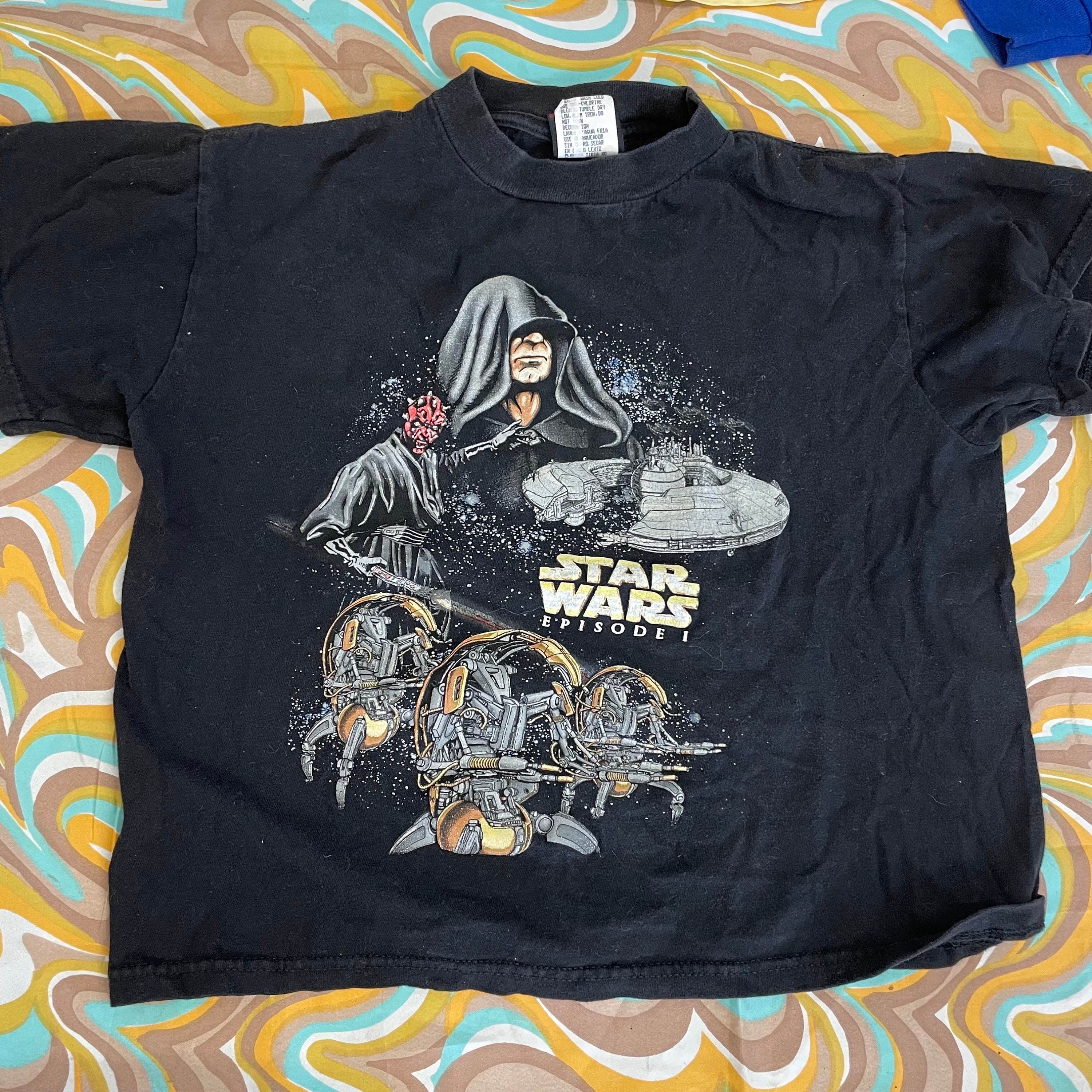 スターウォーズ　エピソードⅠ　ファントムメナス　３Ｄ　ダース・モール　Ｔシャツ ヴィンテージ 90年代 スター・ウォーズ エピソード1 Tシャツ