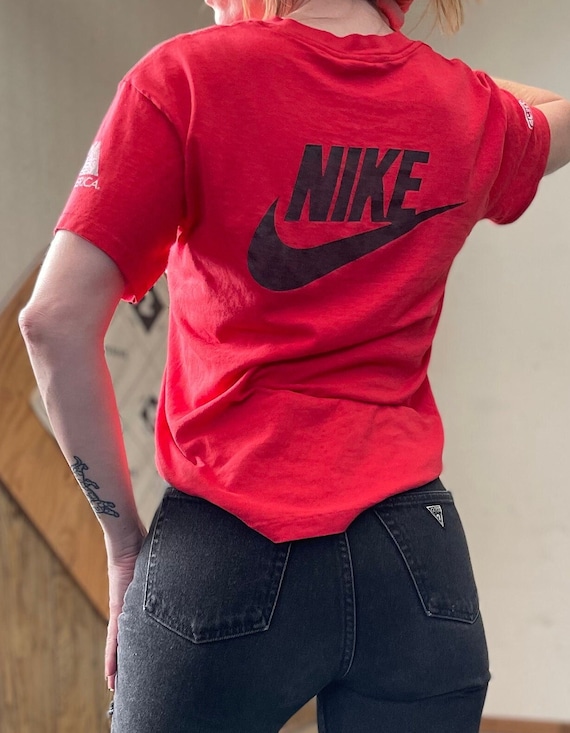 vtg 80s POOHS PLAYERS NIKE Shirt,  official nike merch tags