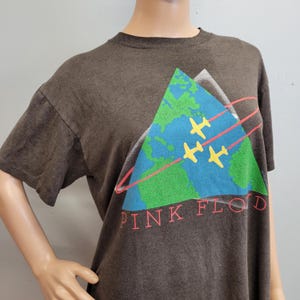 80年代ヴィンテージ ピンク・フロイド Tシャツ：1988年ワールドツアーTシャツ、スプリングフォード Lサイズ