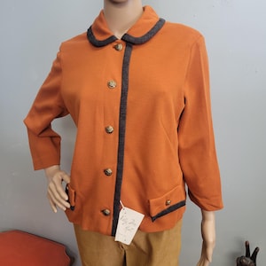 vtg 40s AS IS wool jacket Nelly Don Knits Blazer