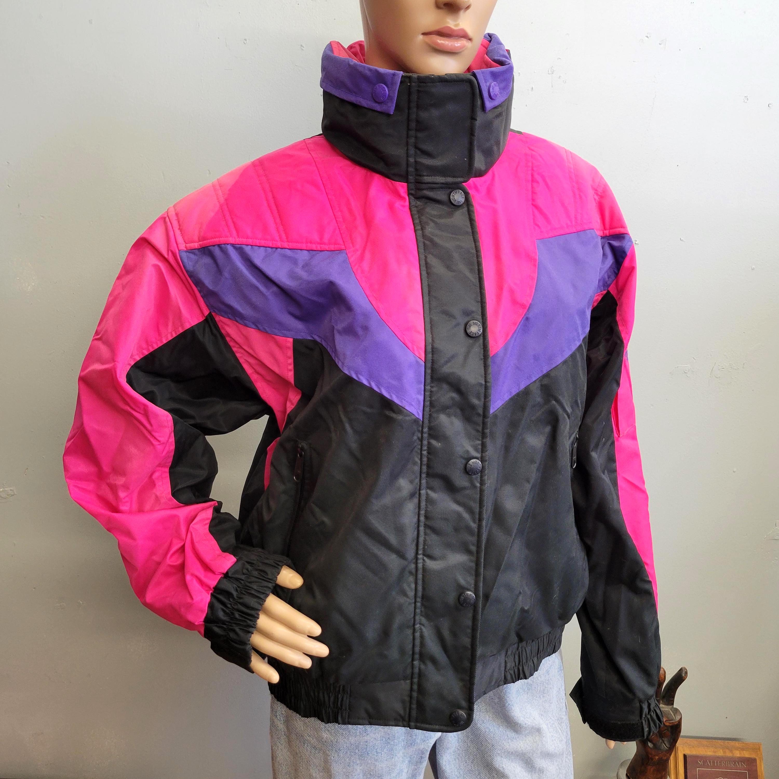Vtg 80s NORTH FACE JACKET // Vintage Colorblock Windbreaker - Etsy