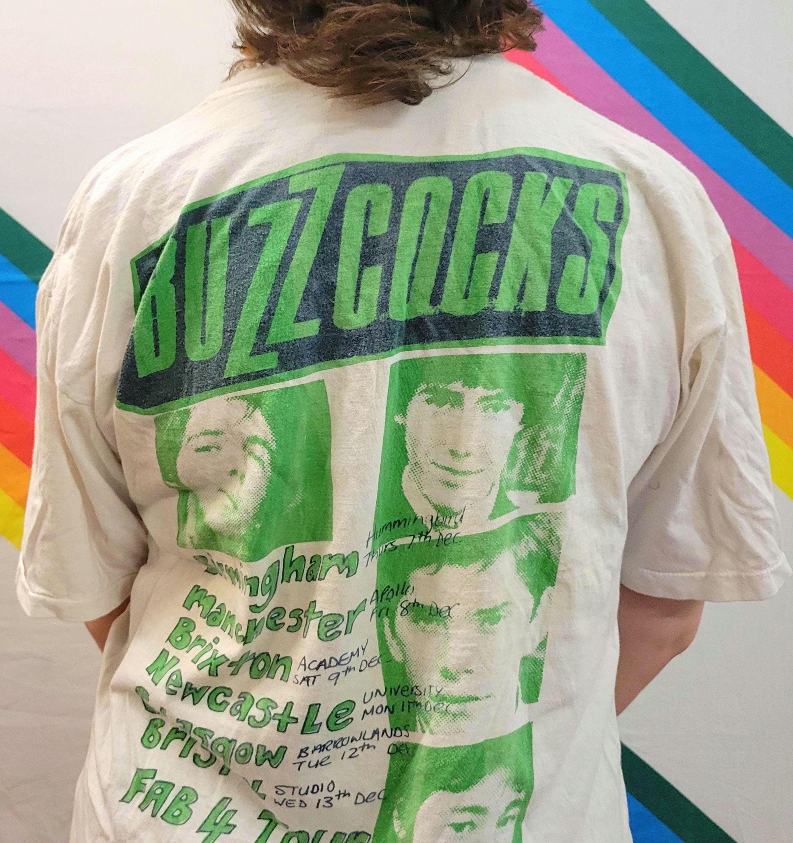 BUZZCOCKS vintage Tシャツ Vintage Buzzcocks Band T Shirt (Size S) — RootsBK