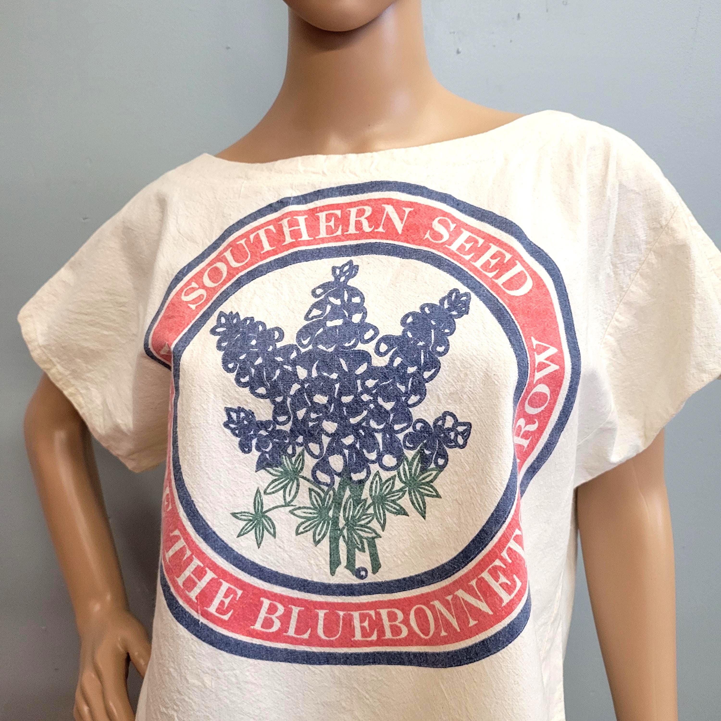 Flour sack shirt - Etsy 日本