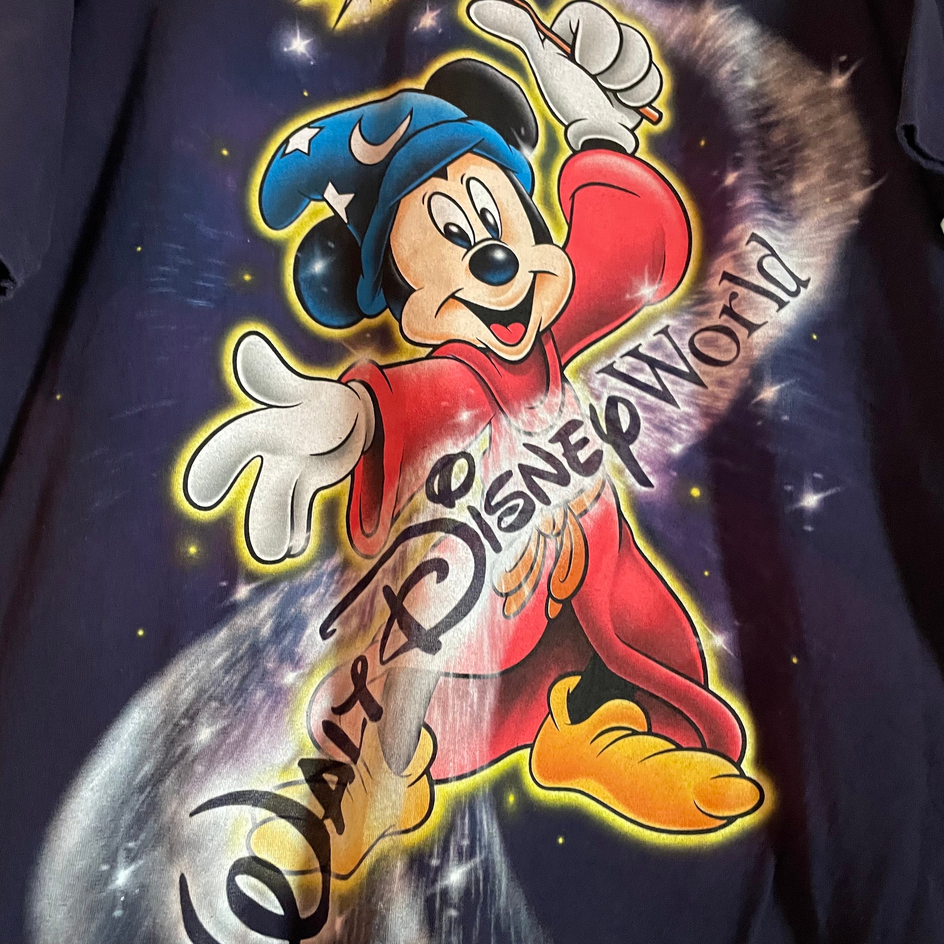 Vtg 90s DISNEY FANTASIA WIZARD // Vintage Magic Kingdom Mickey